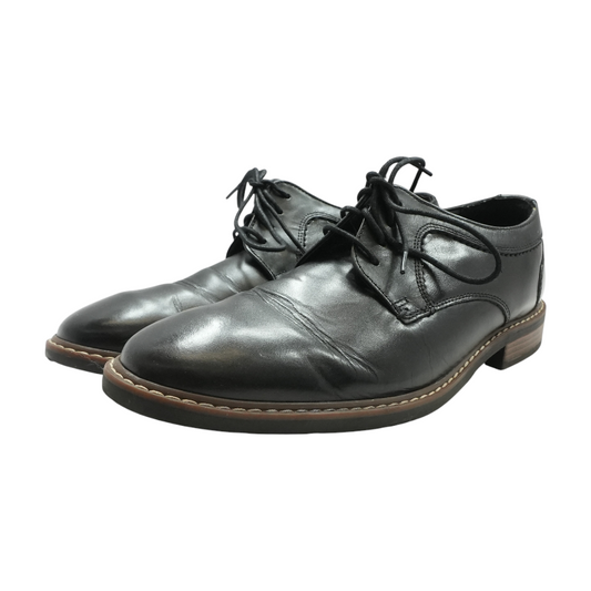 Black Lace-Up Dress Shoes