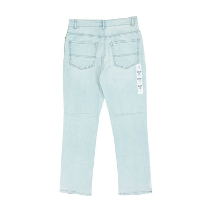 Solid Straight Jeans