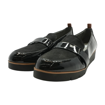 Black Slip-On Flats