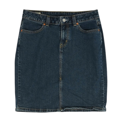 Blue Mini Skirt