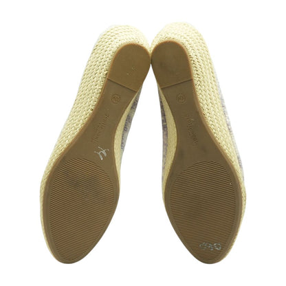 Silver Wedged Sandals