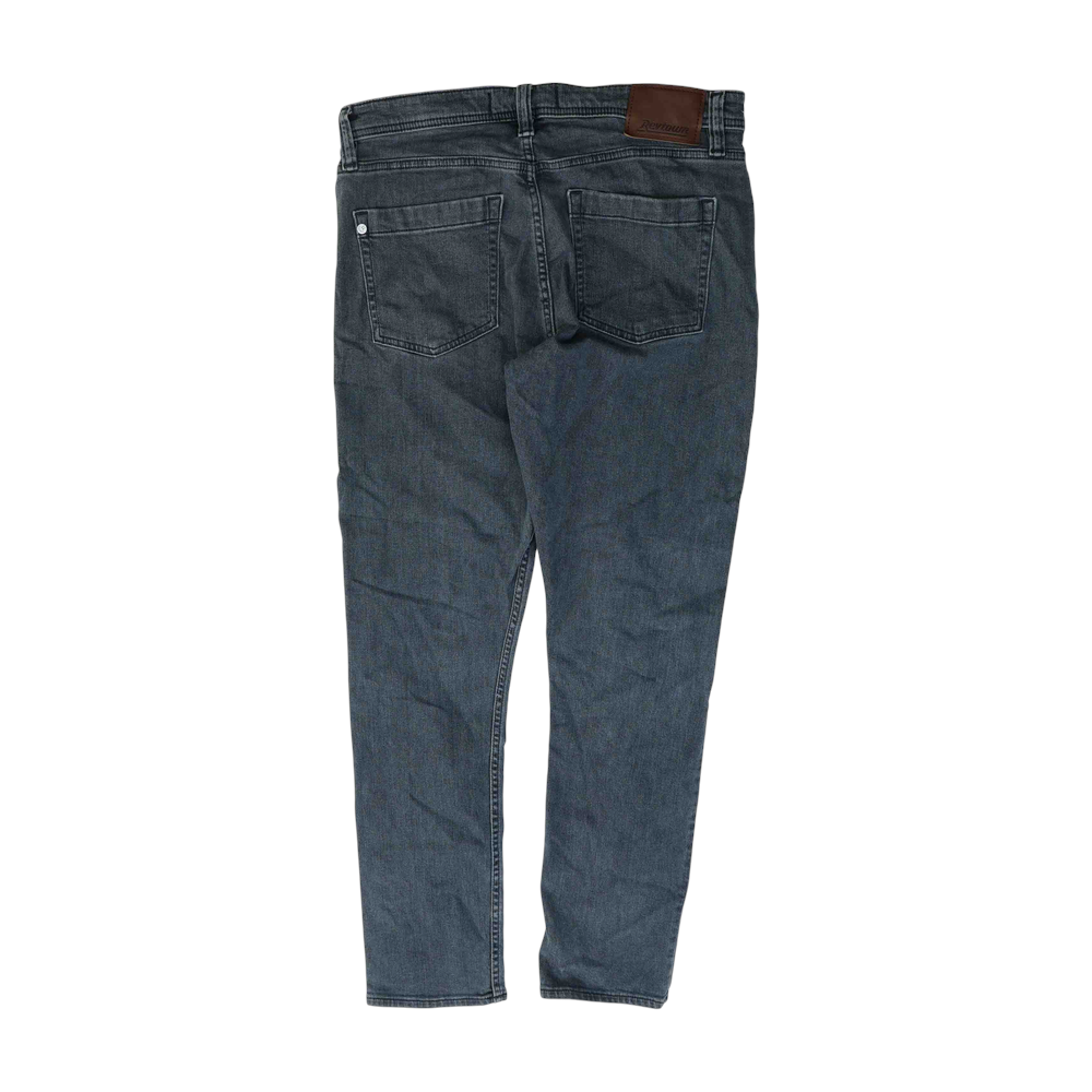 Gray Tapered Jeans