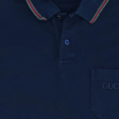 Navy Cruise 2025 Embroidered Logo Cotton Polo
