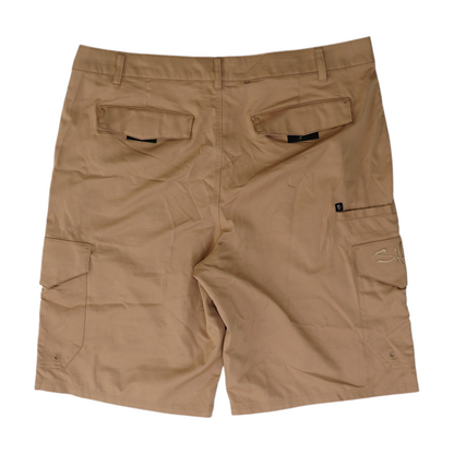 Khaki Active Shorts
