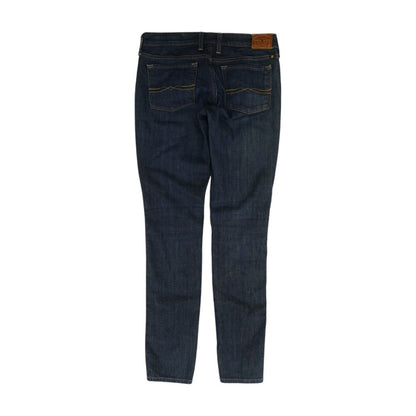 Navy Low Rise Skinny Leg Jeans