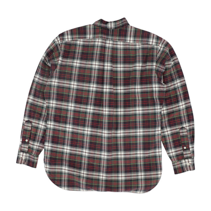 Multi Plaid Long Sleeve Button Down