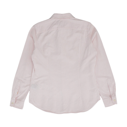 Pink Striped Long Sleeve Button Down