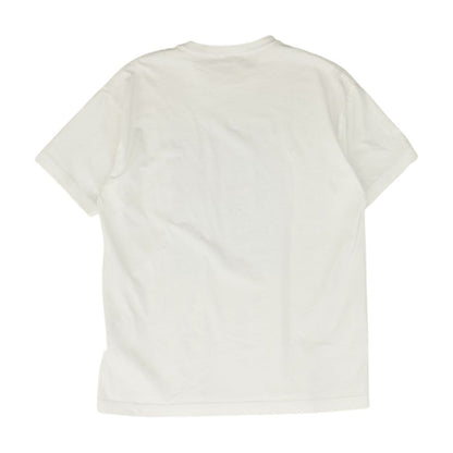 White Solid Crewneck T-Shirt