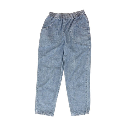 Blue Solid Jeans