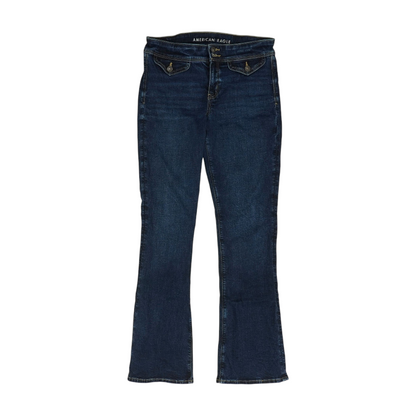 Blue Long Bootcut Jeans