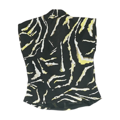 Black Print Blouse