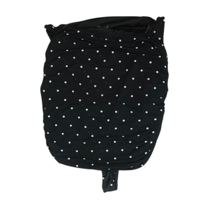 Black Polka Dot Bodysuit Blouse