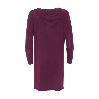 Purple Cardigan Sweater
