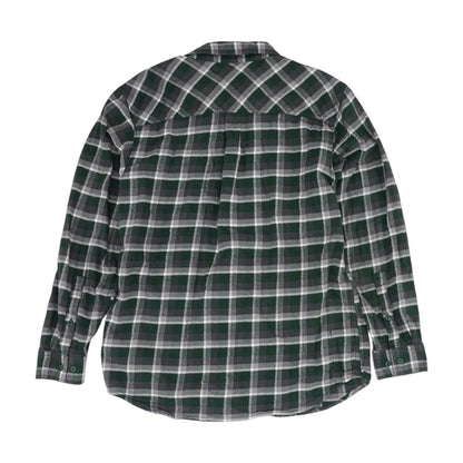 Green Michigan State Spartans Plaid Long Sleeve Button Down