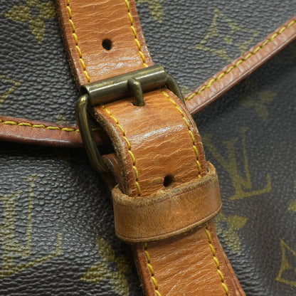 Brown Saumur 35 Shoulder Bag