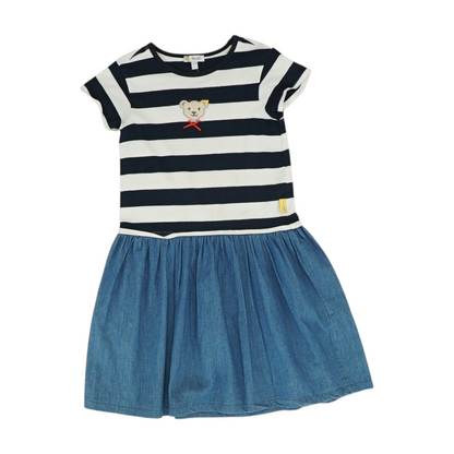 Navy Striped Dress