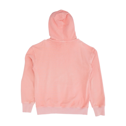 Pink Solid Hoodie Pullover