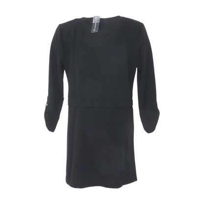 Black Solid Blazer
