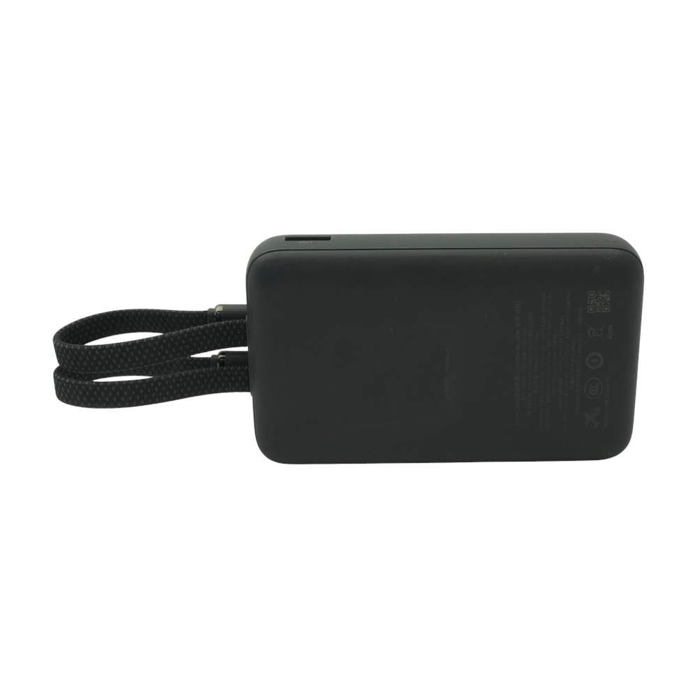 Zolo 30W 10,000mAh Power Bank With Built-in USB-C and Lightning Cables