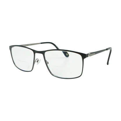 Black Blackwater Square Prescription Eyewear