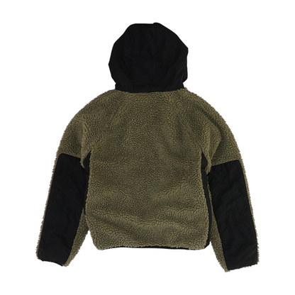 Black Color Block Jacket