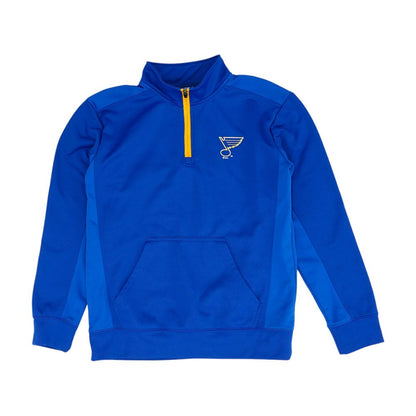 Blue 1/4 Zip Pullover