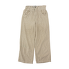 Cream Casual Pants