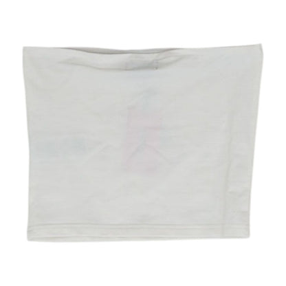 White Cropped T-Shirt