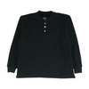 Black Solid Sweatshirt Pullover
