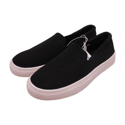 Black Slipper Flats