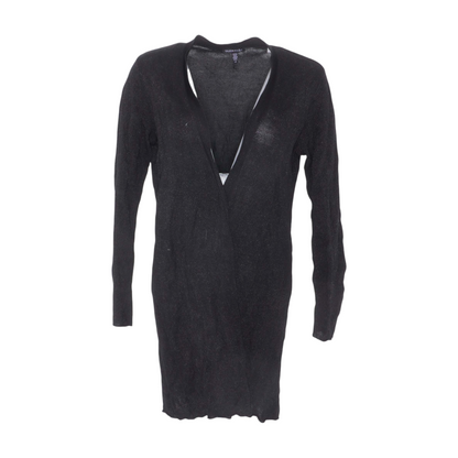 Black Cardigan Sweater