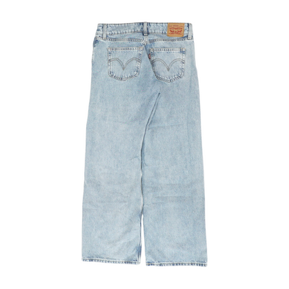 Blue Bootcut Jeans