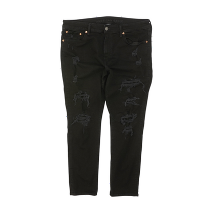 Black Athletic Jeans