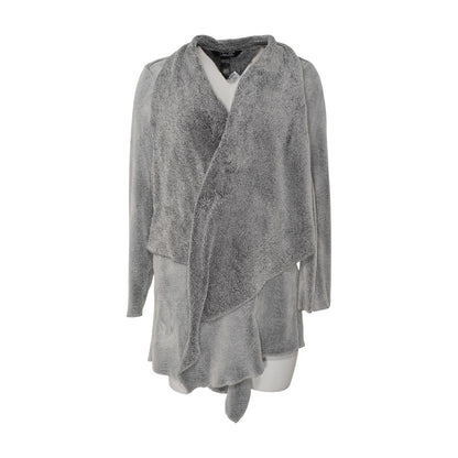 Gray Cardigan Sweater