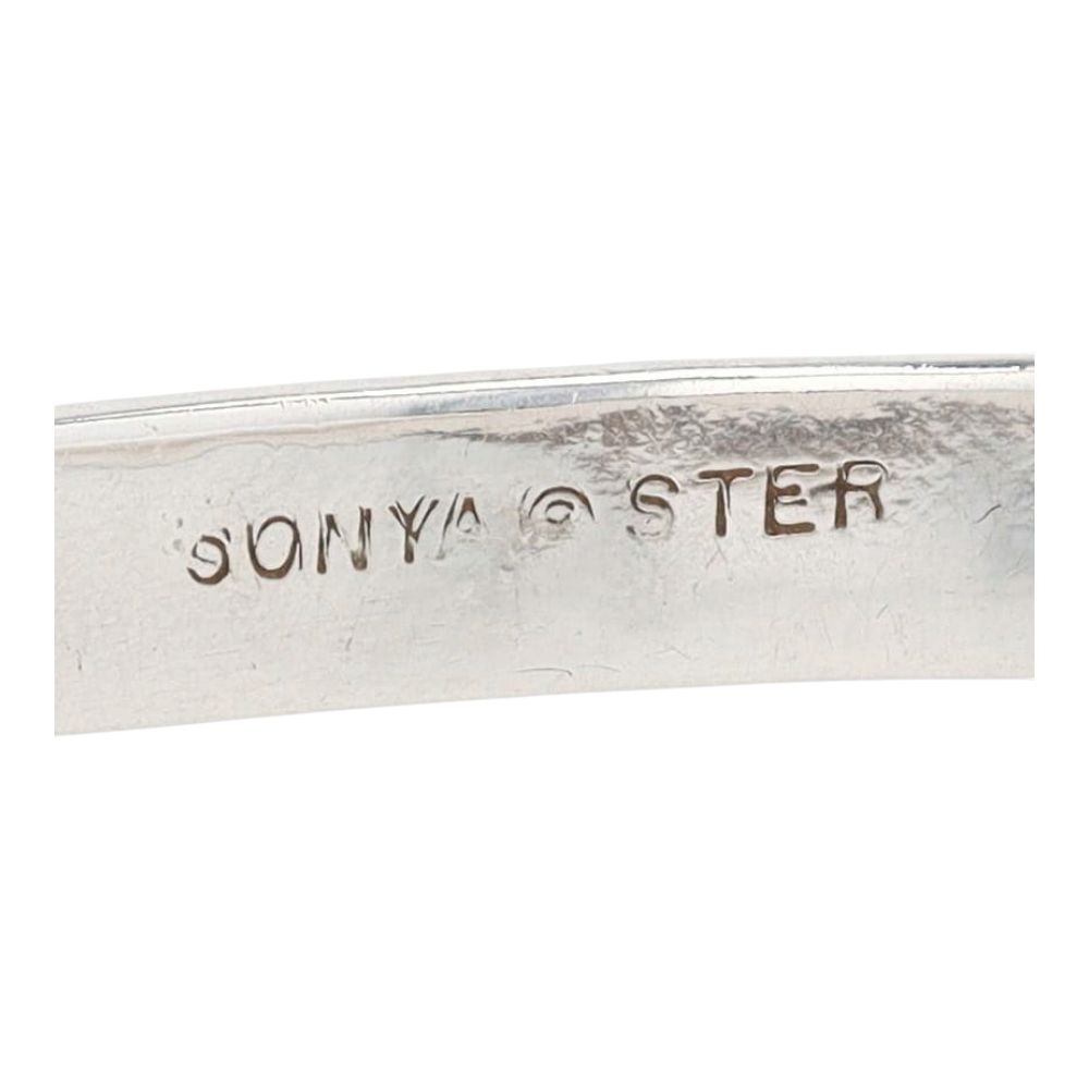 Sonya's Fine Island Jewelry Sterling Silver Bangle Bracelet – Image 4