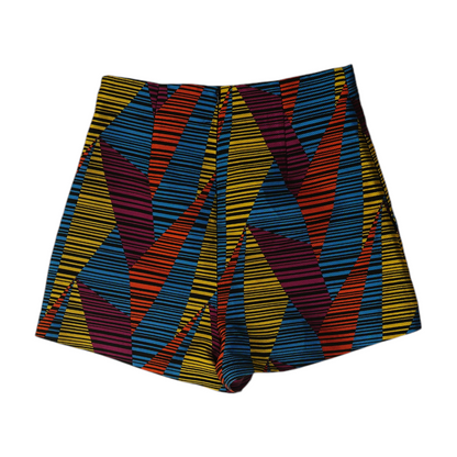 Multi Geometric Chino Shorts