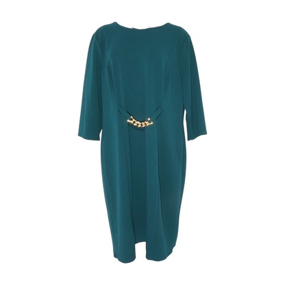 Green Plus Midi Dress