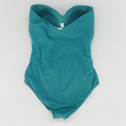 Teal Solid One-Piece