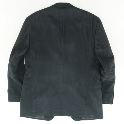 Black Faux Suede Sport Coat Size US36R (EU46R)