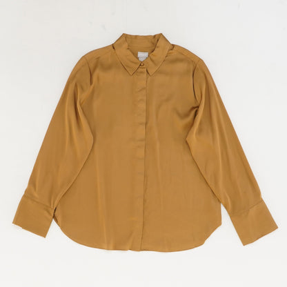 Brown Long Sleeve Button Down