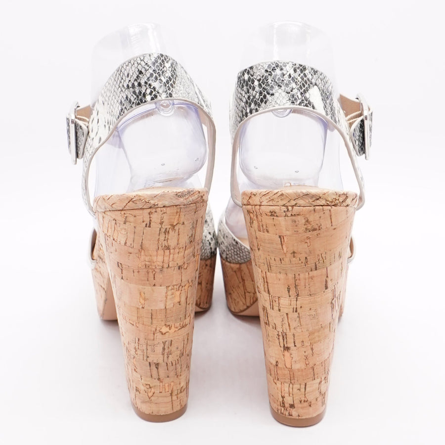 Jess Cork Platform Sandals Size 9.5, 10