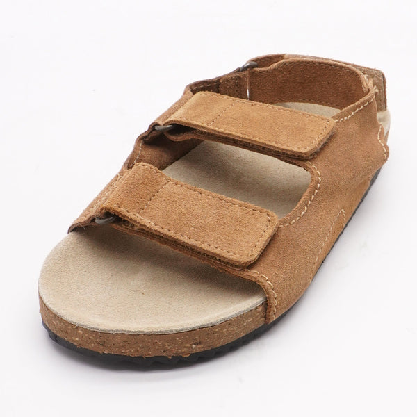 Brown Leather Strap Sandals