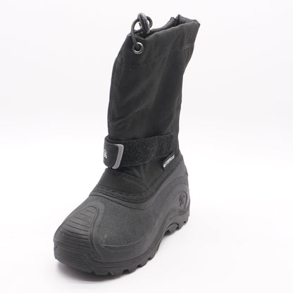 Black Textile Boots