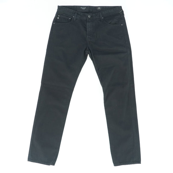 The Matchbox Slim Straight Black Jeans Size 36x35