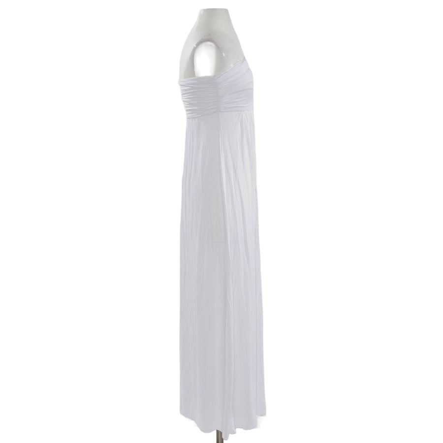 Sleeveless White Maxi Dress Size XS