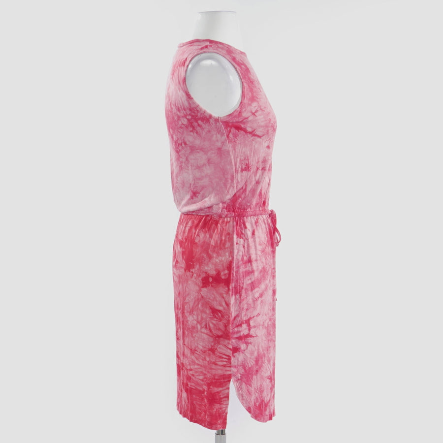 Drawstring Waist Tie Dye Tank Dress Size 2