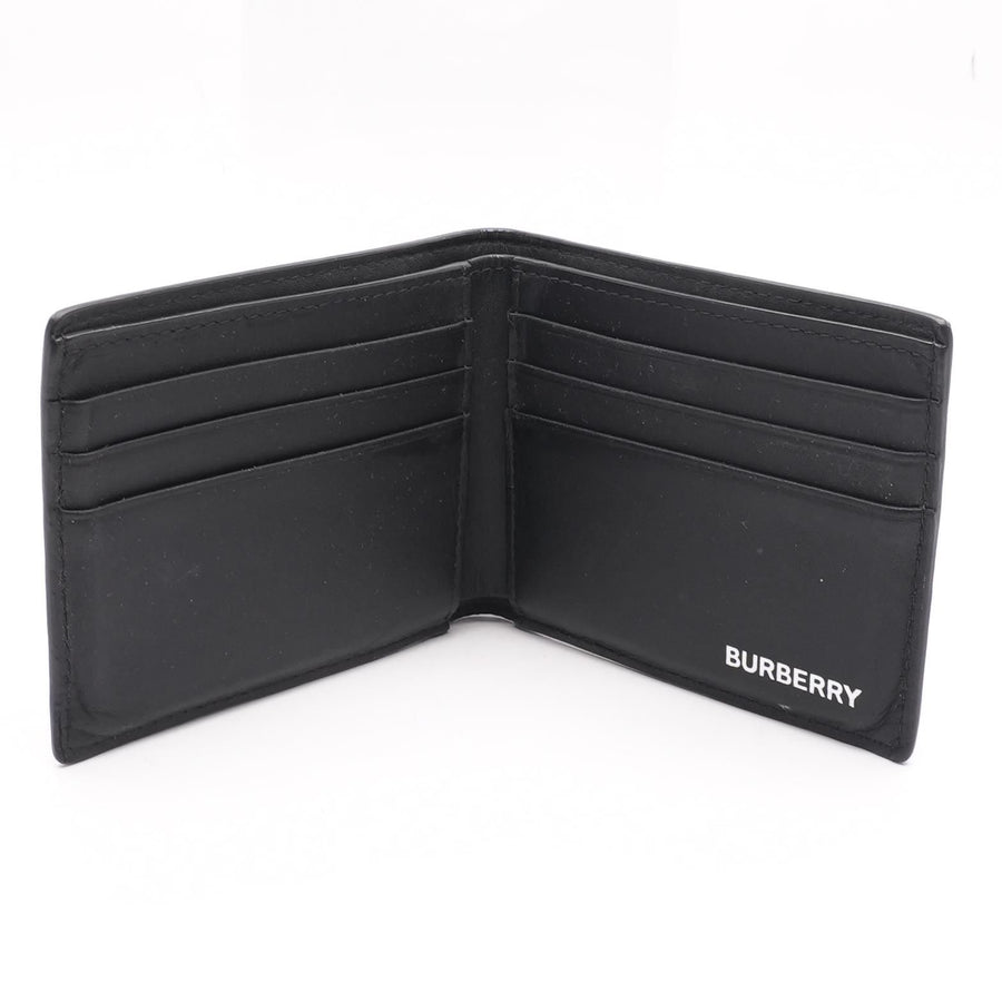 Burberry Monogram Bi-Fold Wallet - Blue