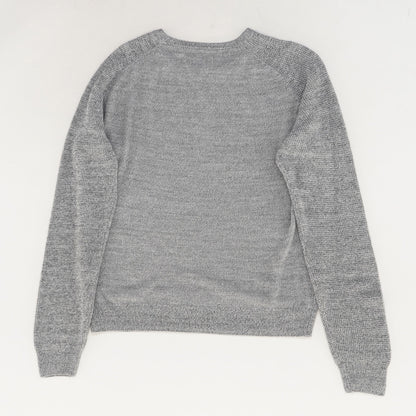 Gray Crewneck Pullover Sweater