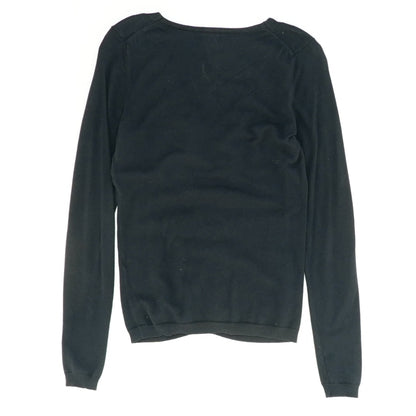Black V-Neck Sweater