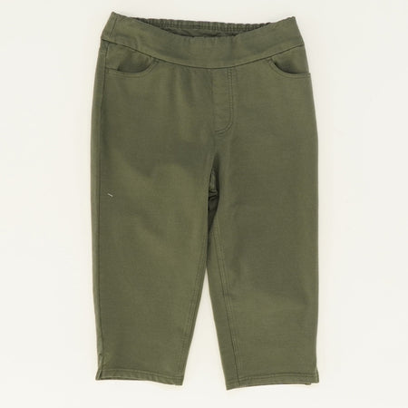 Green Comfy Knit Smooth Waist Skimmer Shorts Size 4